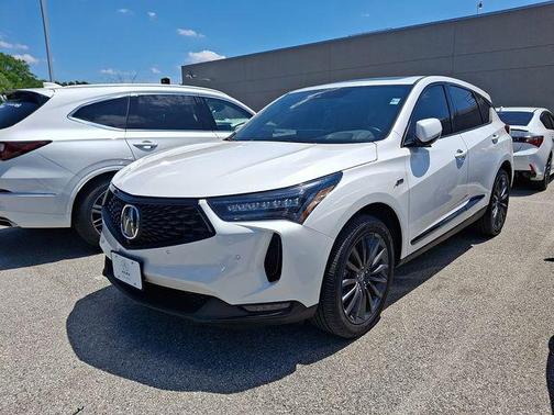 Platinum White Pearl 2024 Acura RDX A-Spec Advance Package
