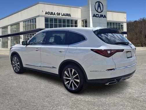 Platinum White Pearl 2025 Acura MDX Technology Package