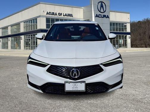 Platinum White Pearl 2024 Acura Integra A-SPEC