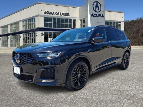 Majestic Black Pearl 2025 Acura MDX A-SPEC Advance Package