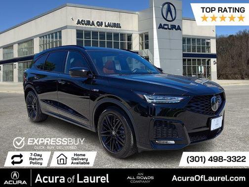 Majestic Black Pearl 2025 Acura MDX A-SPEC Advance Package