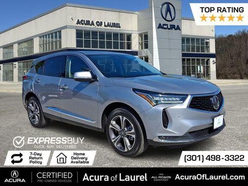 Liquid Carbon Metallic 2023 Acura RDX Advance Package