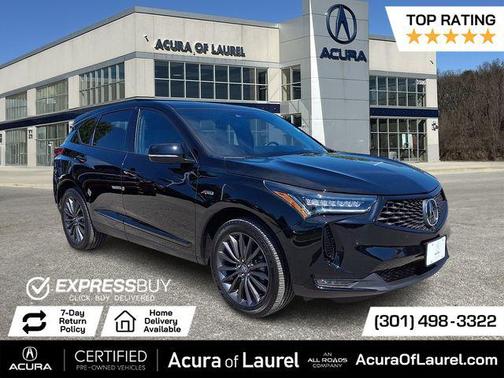 Majestic Black Pearl 2023 Acura RDX A-Spec Advance Package