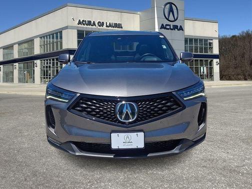 Liquid Carbon Metallic 2024 Acura RDX A-Spec Advance Package