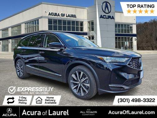 Majestic Black Pearl 2026 Acura MDX Technology Package