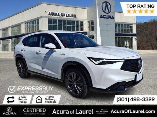 Platinum White Pearl 2025 Acura ADX A-Spec