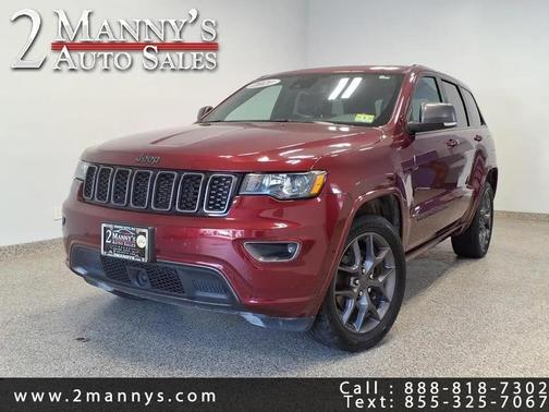 Velvet Red Pearlcoat 2021 Jeep Grand Cherokee 80th Anniversary