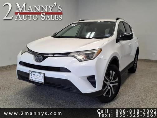 SUPER WHITE 2017 Toyota RAV4 LE