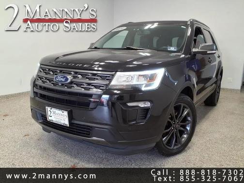 AGATE BLACK 2019 Ford Explorer XLT