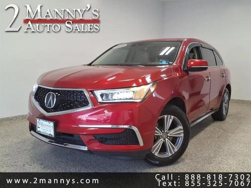 Performance Red Pearl 2020 Acura MDX 3.5L