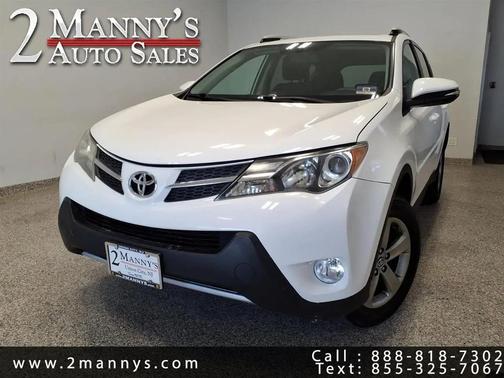 SUPER WHITE 2015 Toyota RAV4 XLE