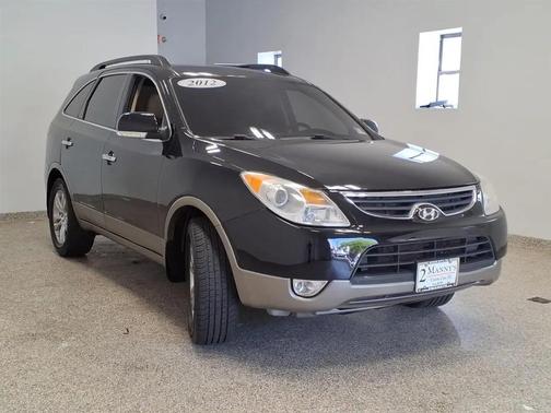 Black Noir Pearl 2012 Hyundai Veracruz Limited