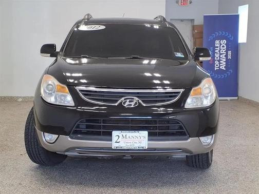 Black Noir Pearl 2012 Hyundai Veracruz Limited