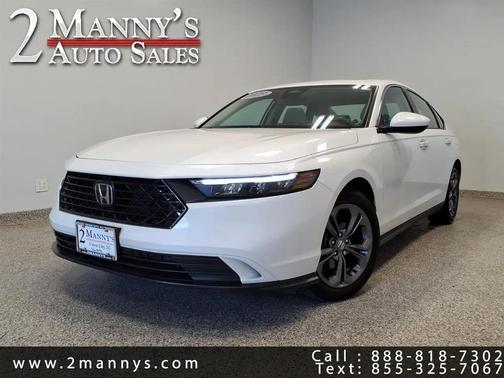 Platinum White Pearl 2023 Honda Accord EX