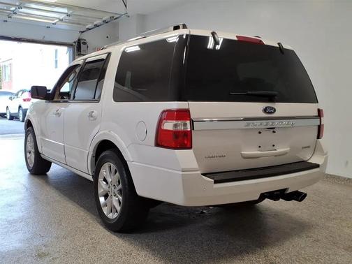 WHITE PLATINUM METALLIC 2017 Ford Expedition Limited