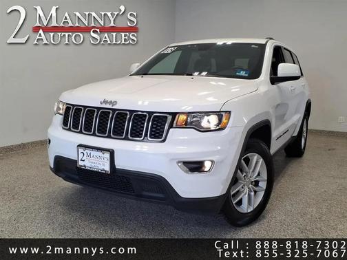 Bright White Clearcoat 2018 Jeep Grand Cherokee Laredo E