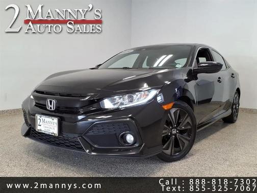 CRYSTAL BLACK PEARL 2019 Honda Civic EX