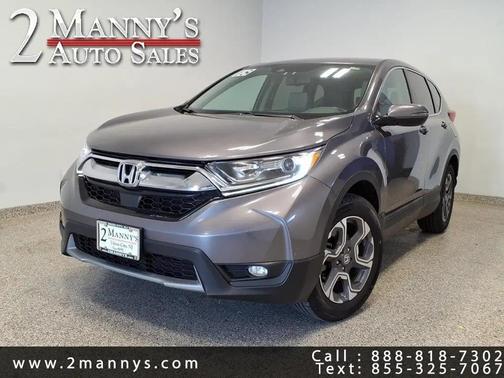 MODERN STEEL METALLIC 2018 Honda CR-V EX-L
