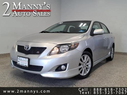 Classic Silver Metallic 2010 Toyota Corolla S