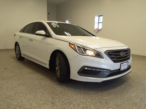 Quartz White Pearl 2017 Hyundai SONATA Sport