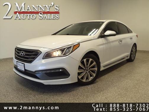 Quartz White Pearl 2017 Hyundai SONATA Sport