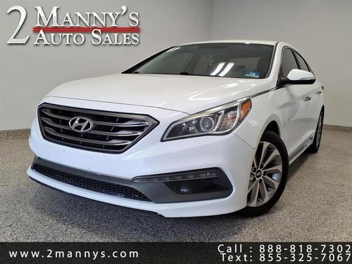 Quartz White Pearl 2017 Hyundai SONATA Sport