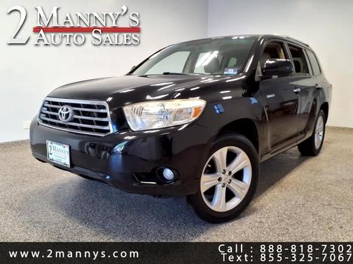 Black 2008 Toyota Highlander Limited