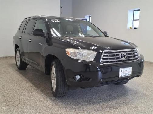 Black 2008 Toyota Highlander Limited