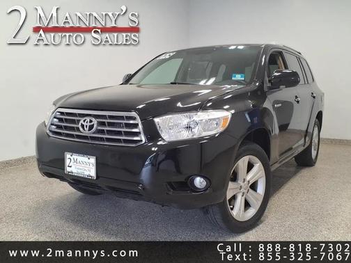Black 2008 Toyota Highlander Limited