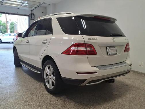 ARTIC WHITE 2013 Mercedes-Benz M-Class ML 350 4MATIC