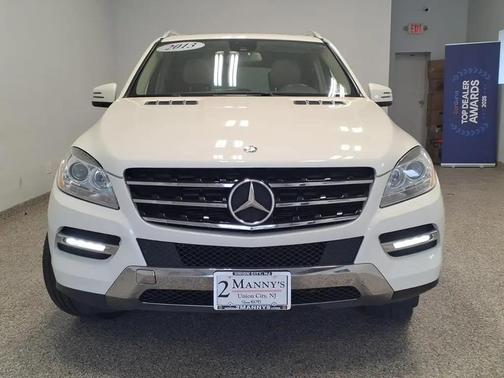 ARTIC WHITE 2013 Mercedes-Benz M-Class ML 350 4MATIC