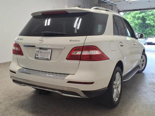 ARTIC WHITE 2013 Mercedes-Benz M-Class ML 350 4MATIC