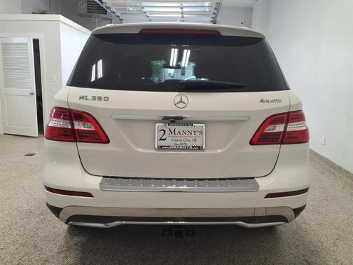 ARTIC WHITE 2013 Mercedes-Benz M-Class ML 350 4MATIC