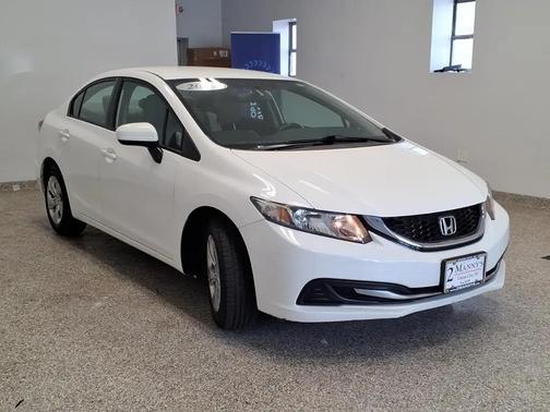 TAFFETA WHITE 2015 Honda Civic LX