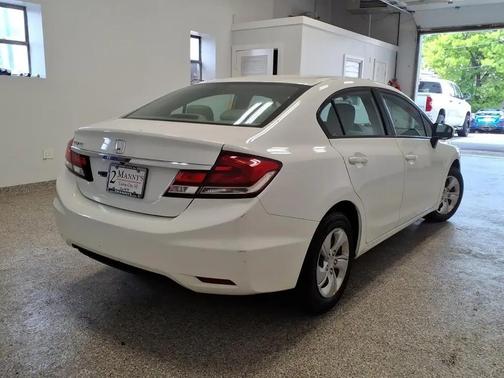 TAFFETA WHITE 2015 Honda Civic LX
