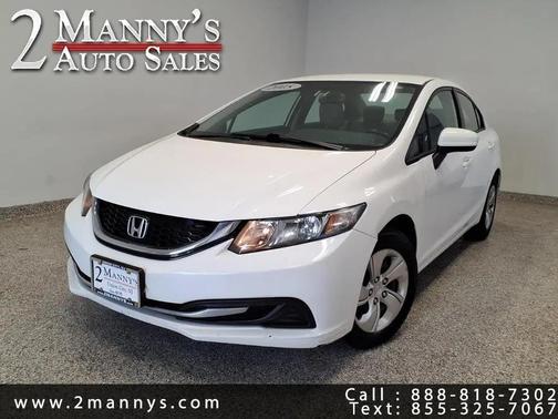 TAFFETA WHITE 2015 Honda Civic LX