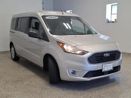 Silver 2022 Ford Transit Connect XLT w/Rear Liftgate