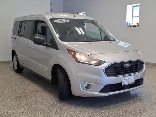 Silver 2022 Ford Transit Connect XLT w/Rear Liftgate
