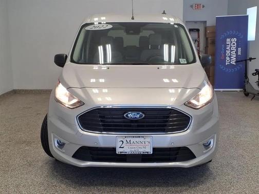 Silver 2022 Ford Transit Connect XLT w/Rear Liftgate