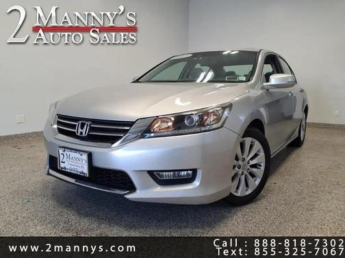 Alabaster Silver Metallic 2013 Honda Accord EX-L
