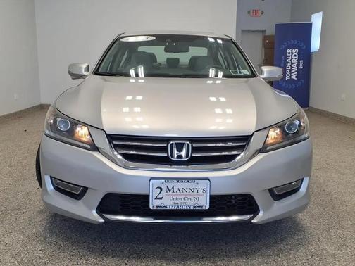 Alabaster Silver Metallic 2013 Honda Accord EX-L