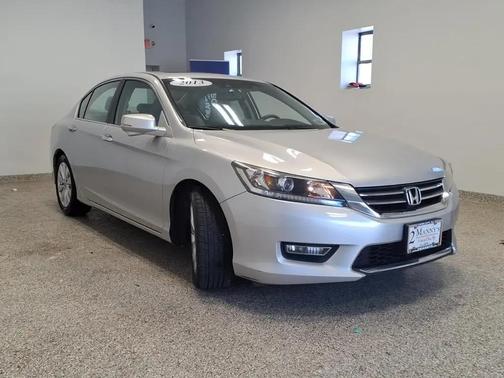 Alabaster Silver Metallic 2013 Honda Accord EX-L