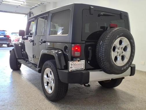 BLACK 2013 Jeep Wrangler Unlimited Sahara