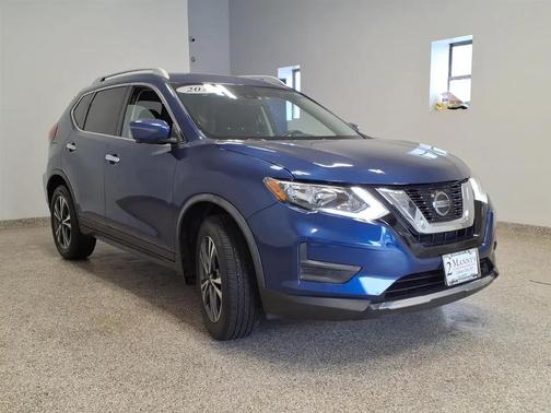 CASPIAN BLUE METALLIC 2019 Nissan Rogue SV