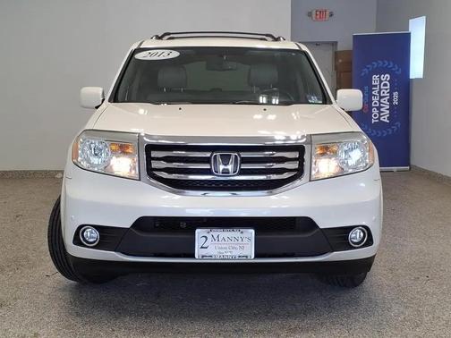 WHITE DIAMOND PEARL 2013 Honda Pilot Touring