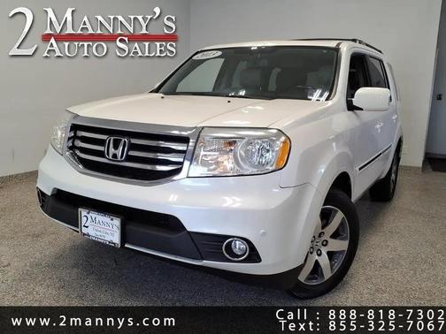 WHITE DIAMOND PEARL 2013 Honda Pilot Touring