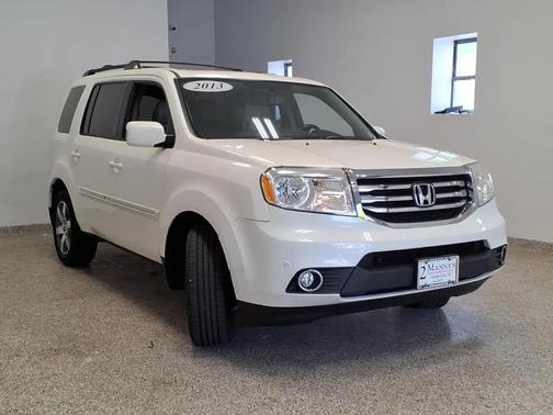 WHITE DIAMOND PEARL 2013 Honda Pilot Touring