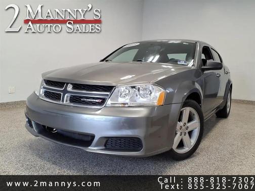 Black Clearcoat 2013 Dodge Avenger SE