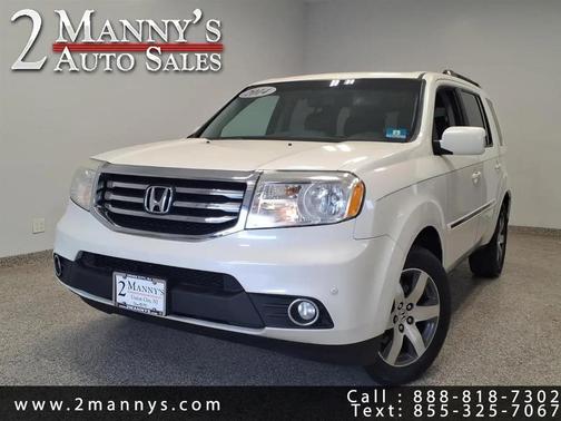 WHITE DIAMOND PEARL 2014 Honda Pilot Touring