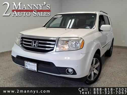 WHITE DIAMOND PEARL 2013 Honda Pilot Touring
